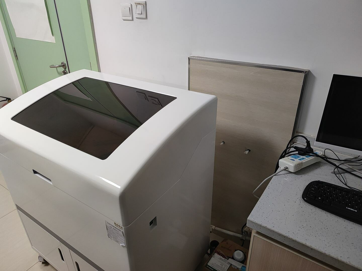 8.16号GK-2全自动蘑菇视频成人网站免费在甘肃甘州区妇幼保健院成功装机啦！